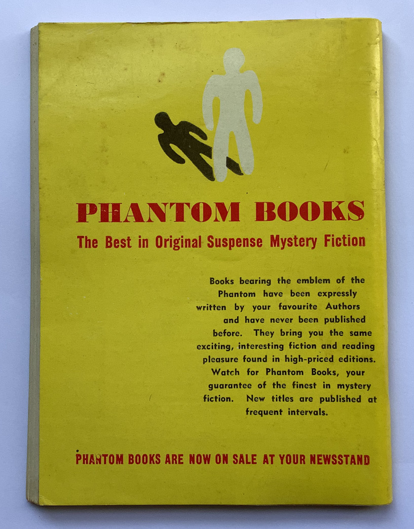 STRANGE PURSUIT crime pulp fiction book by NR De Mexico 1954